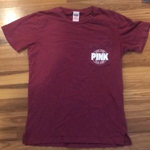 Pink oversized t-shirt